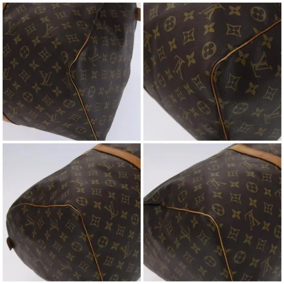 LOUIS VUITTON Monogram Keepall 60 Boston Bag M41422 LV Auth 109934 - Picture 14 of 16